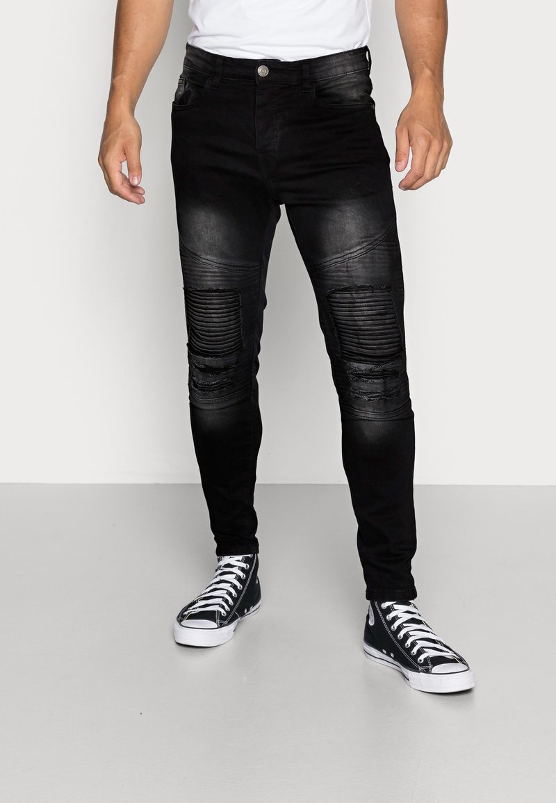Brave Soul Vaqueros pitillo - black