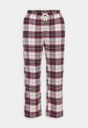 TROUSER PYJAMA - Pidžaama alumine osa - dark dusty red