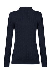 Felix Hardy CABLE - Maglietta a manica lunga - dark blue