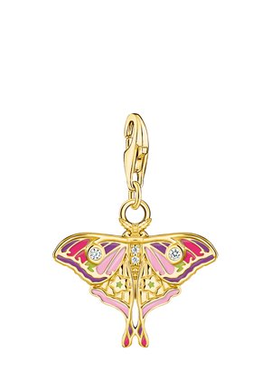 BUNTER NACHTFALTER - Anhänger - gold/weiß/rosa/violett/pink/hellgrün