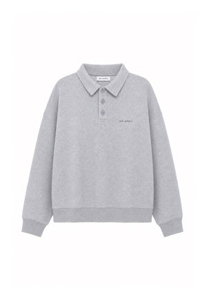 OH APRIL, OV SWEAT POLO EVERYWHERE - Sweatshirt - grey melange