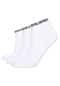 Smilodox 3ER PACK - Calze sportive - weiß weiß weiß