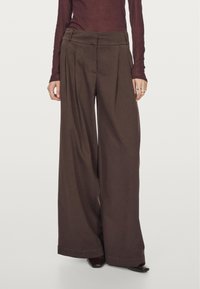 Massimo Dutti  WIDE liliowy melanż