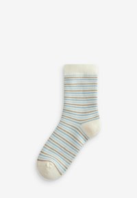 Next 7 PACK - Zeķes - blue neutral stripe