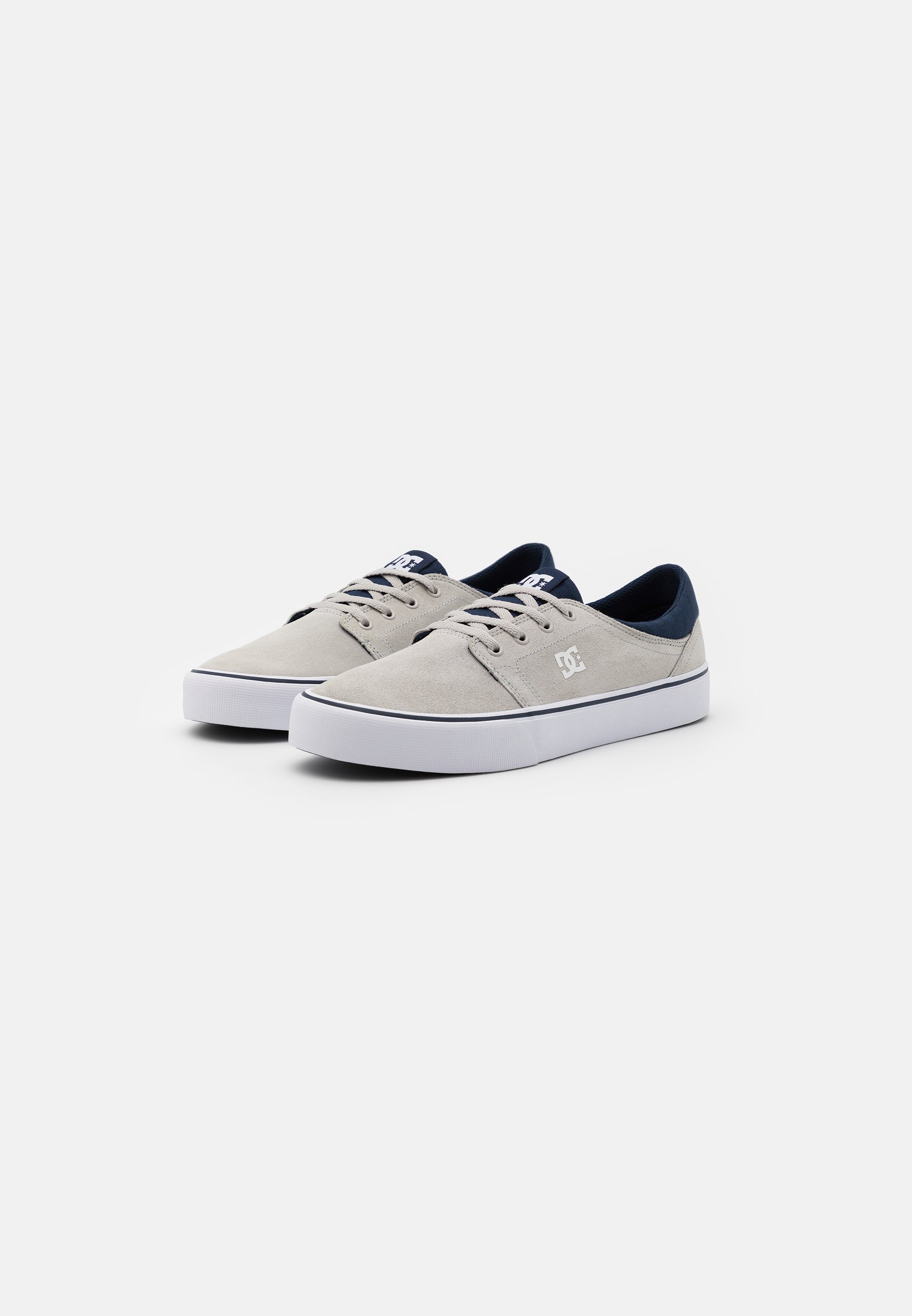DC Shoes TRASE - Joggesko - grey/white DC Shoes TRASE - Joggesko - grey/white