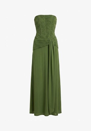 Forever New, LORELEI STRAPLESS RUCHED - Μάξι φόρεμα - green