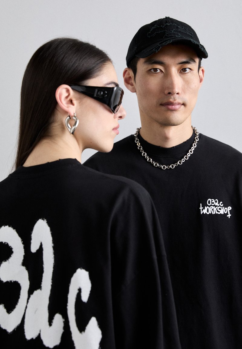 032c MAYHEM OVERSIZED LONGSLEEVE UNISEX - Langarmshirt - black 