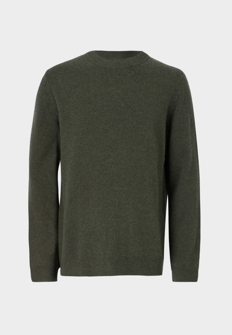 Samsøe Samsøe Trui donkergroen