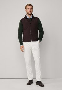 Hackett London Weste - dark brown