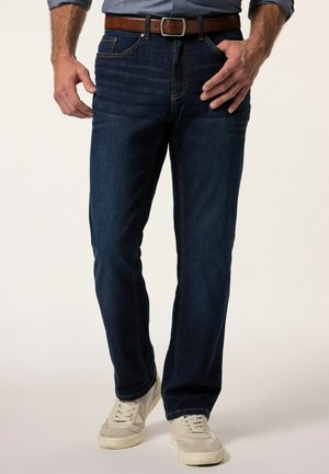 LIGHTWEIGHT BAUCHFIT FIT 5 POCKET - Jeans fuselé - dark blue denim