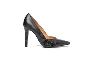 SALON ESCAMAS PIEL - Zapatos altos - Black