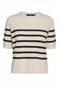 VMSABA O NECK NOOS - T-shirts med print - birch