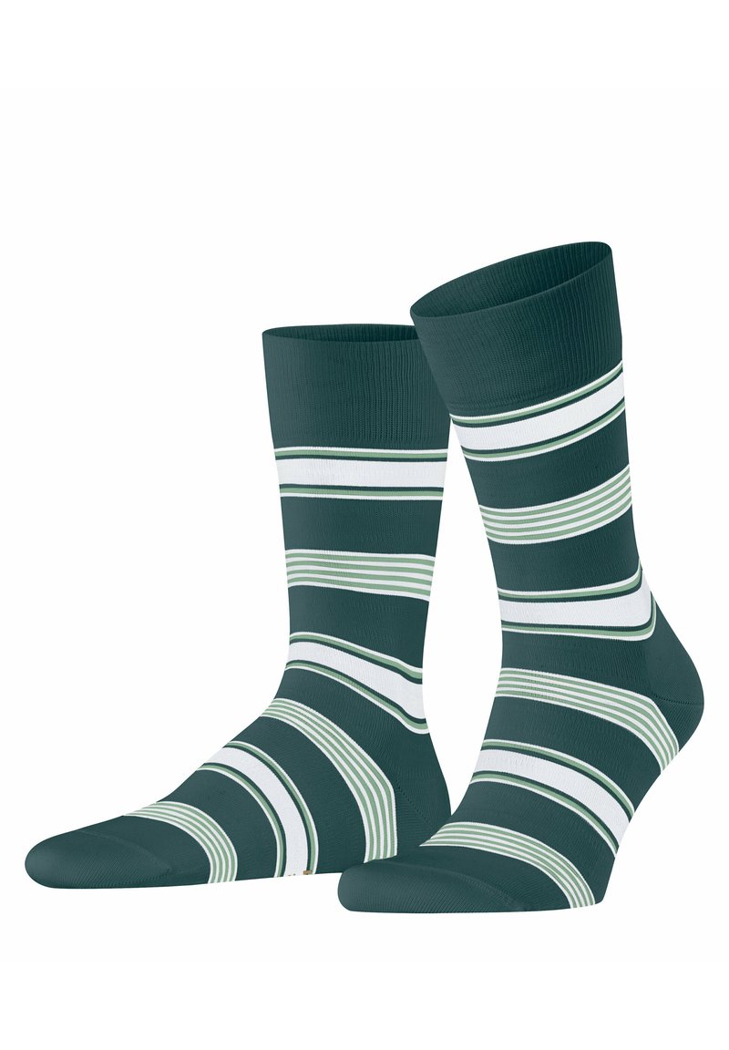 FALKE MARINA STRIPE - Socken - mulberry