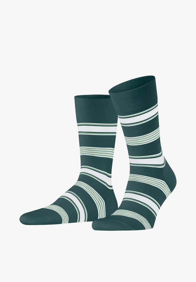 FALKE MARINA STRIPE - Socken - mulberry