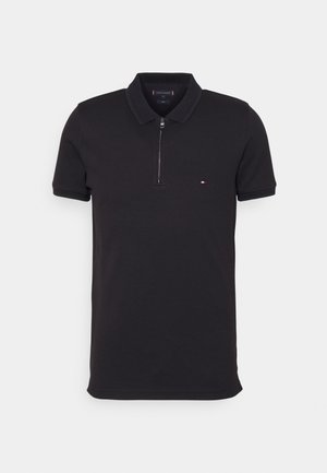 ZIP SLIM - Polo - black