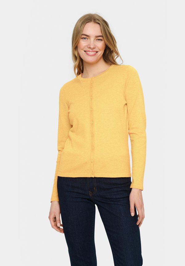 MILA  - Strickjacke - yarrow melange