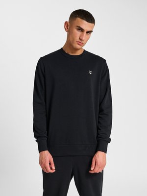 Hummel HMLPULSE CO CREWNECK - Sweater - black