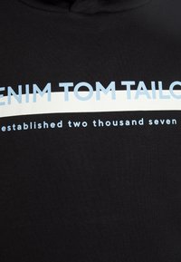 TOM TAILOR DENIM Sudadera - black