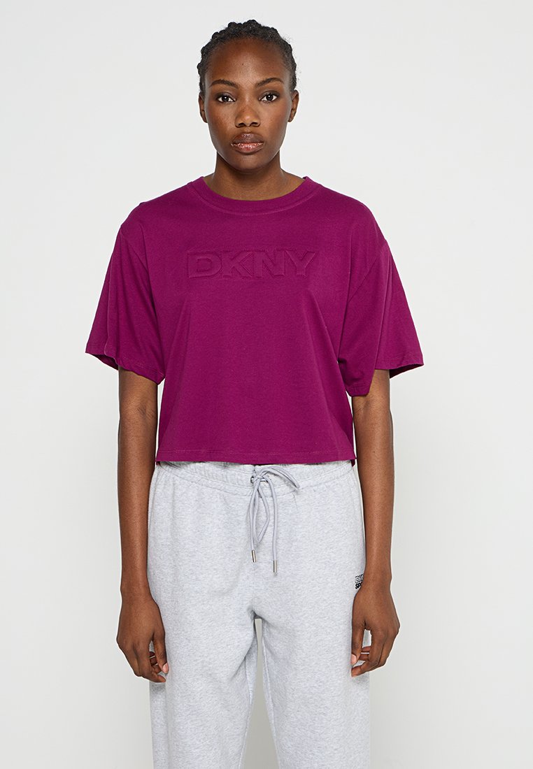 DKNY Sport T-shirt basic (rood)paars