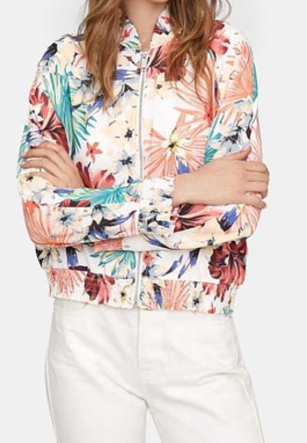 Stradivarius Bomberjacks - white