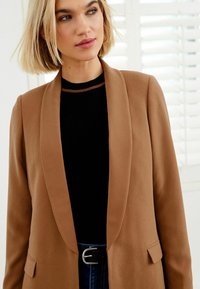 Next SOFT CREPE - Krátky kabát - camel brown