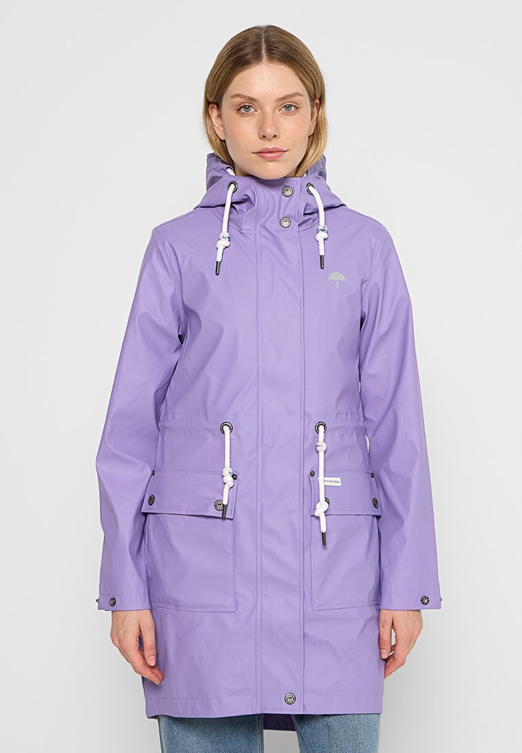 Schmuddelwedda Regenjas paars