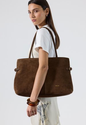 nat & nin PABLO - Shopper - dark brown