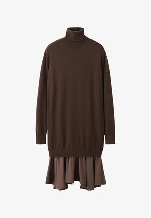 Mango, ADULT - Vestido de punto - brown