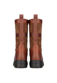 PS POELMAN LUNA - Botas con plataforma - brown with combination