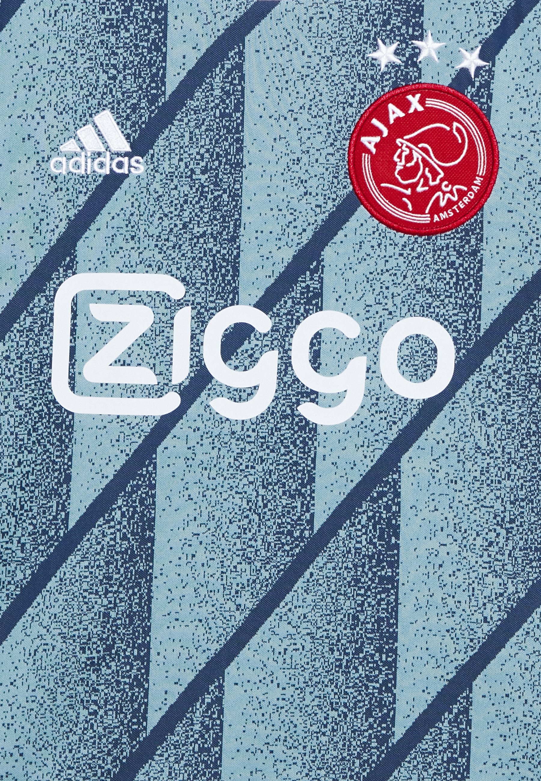 adidas Performance AJAX AMSTERDAM AEROREADY FOOTBALL - Fanartikel -  iceblu/Lichtblauw - Zalando.nl