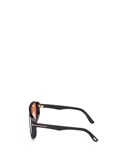 Tom Ford ACHILLES - Occhiali da sole - black brown