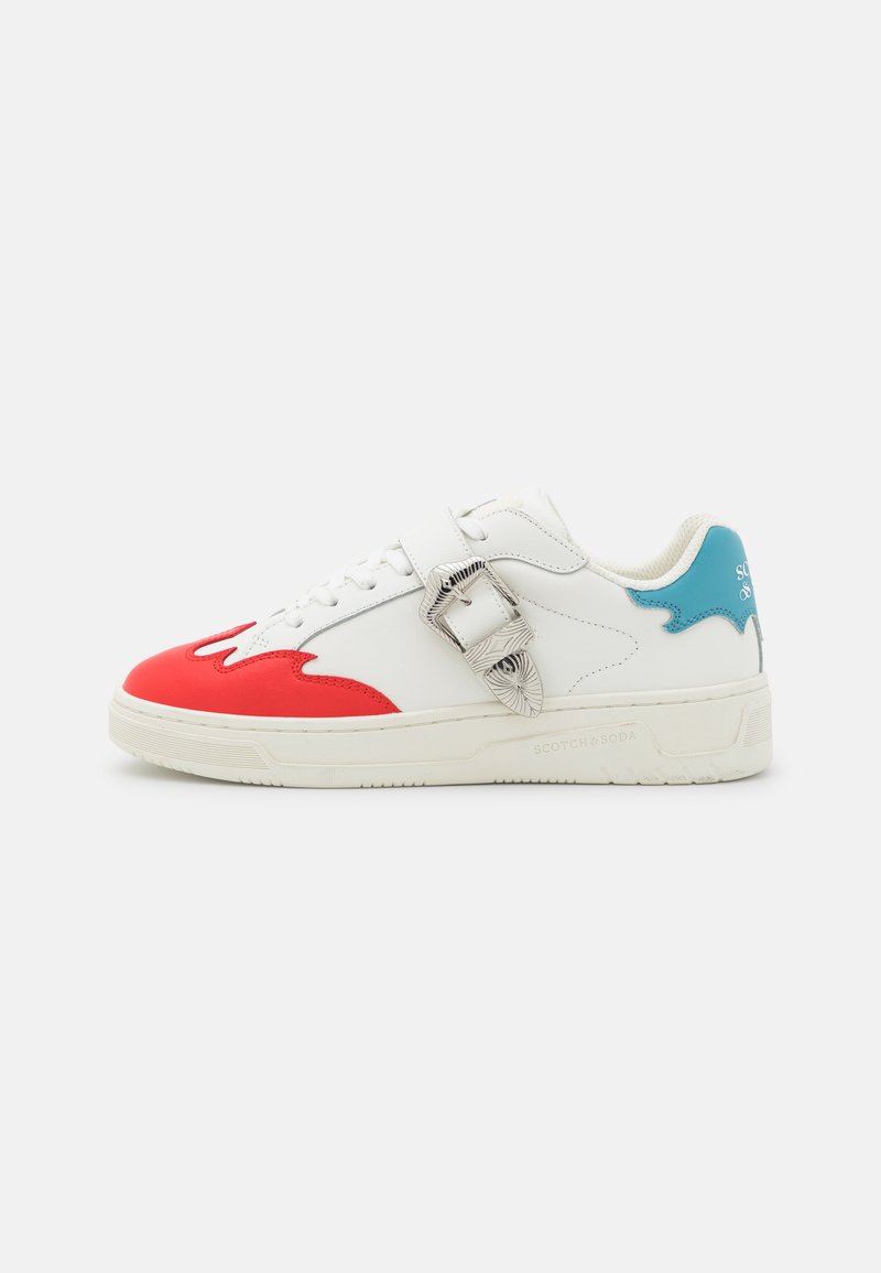Scotch & Soda ELLI - Trainers - off white/multi-coloured