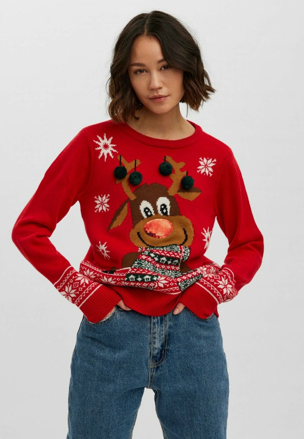 Vero Moda Maglione - rouge/rosso - Zalando.it