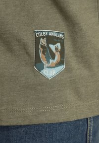 Charles Colby EARL GARWY - Poloshirt - oliv melange