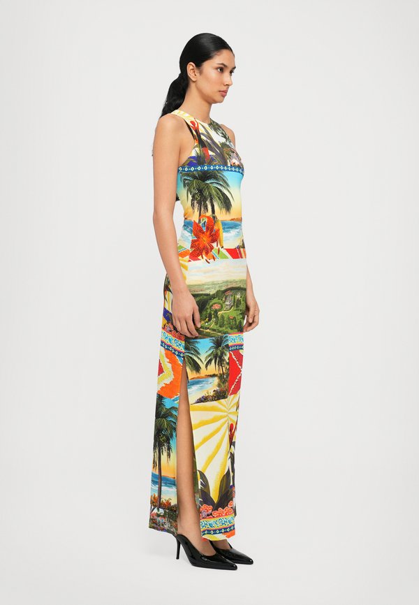 PANIA RACER NECK - Maxi dress - island dreams4