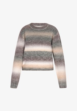usha, Pullover - grau mehrfarbig