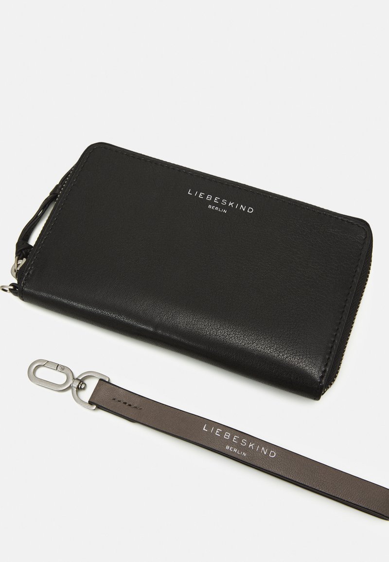 Damen Taschen | Liebeskind Berlin ANNIE VIVIAN MITTELGROßE GELDBÖRSE AUS LEDER Geldbörse black/schwarz - AH62089 Damen Taschen | Liebeskind Berlin ANNIE VIVIAN MITTELGROßE GELDBÖRSE AUS LEDER Geldbörse black/schwarz - AH62089