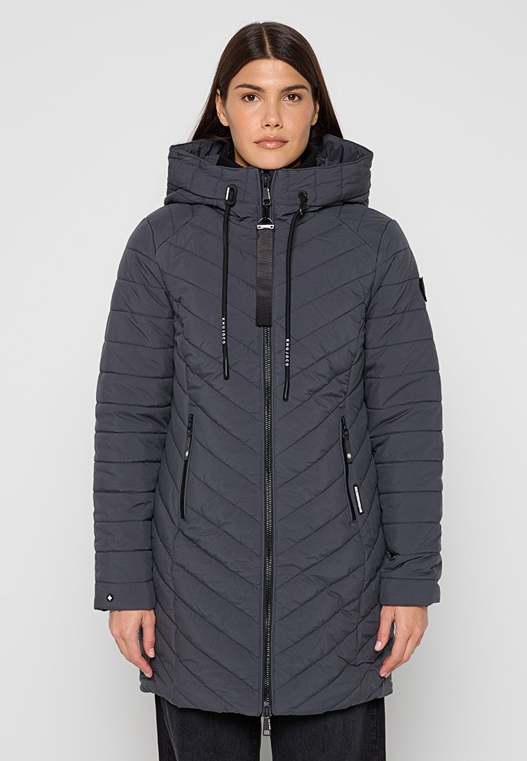 khujo Wintermantel donkergrijs