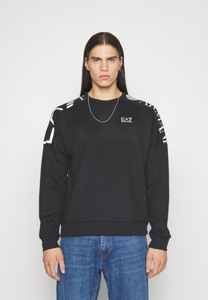 Sweatshirt - black/white