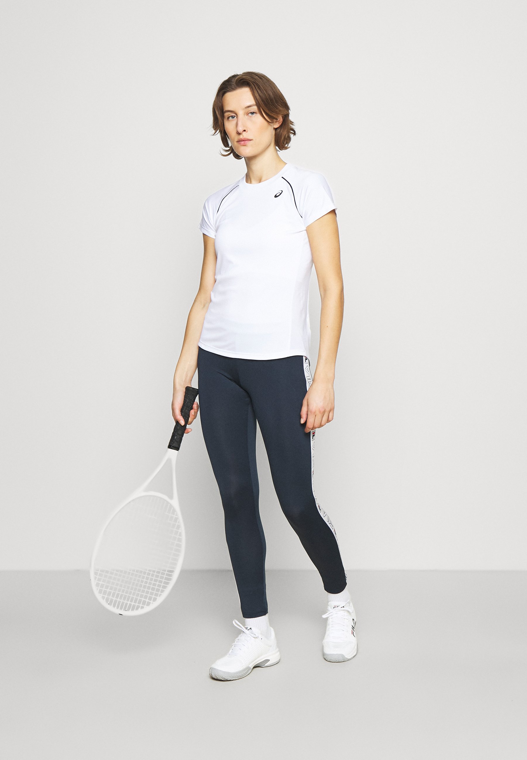 Fila LEGGINGS LILLI - Medias - peacot blue/azul marino - Zalando.es