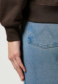 Wrangler REGULAR HOODIE - Felpa con cappuccio - mole