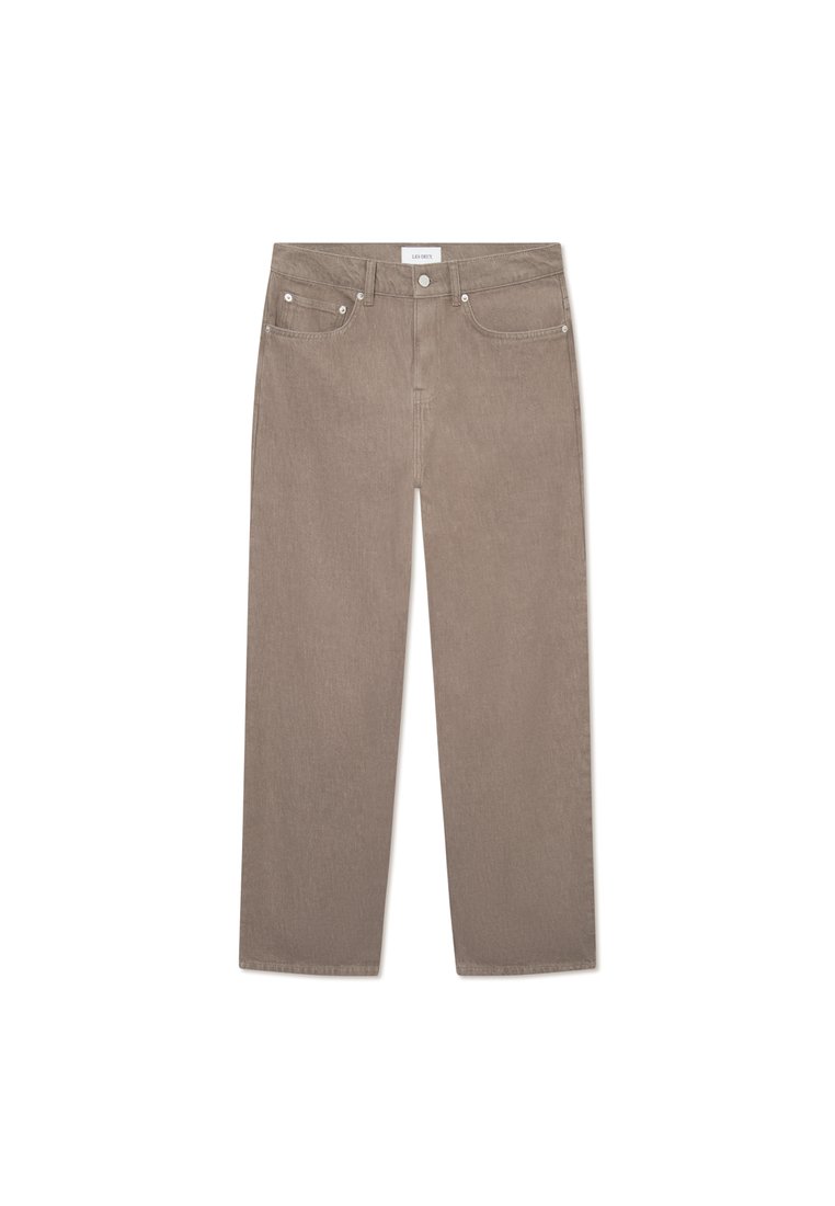 Les Deux Straight leg jeans zandkleur