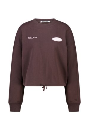 Sweatshirt - dark brown