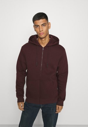 ONSCERES LIFE ZIP HOODIE - Felpa con zip - fudge