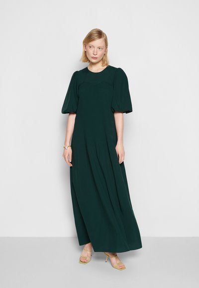 DESIGNERS REMIX VALERIE LAYERED DRESS - Vestido comprido - dark green