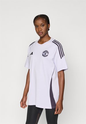 MANCHESTER UNITED 25/26 TIRO TEE - Sporto klubų atributika - purple tint/aurora black