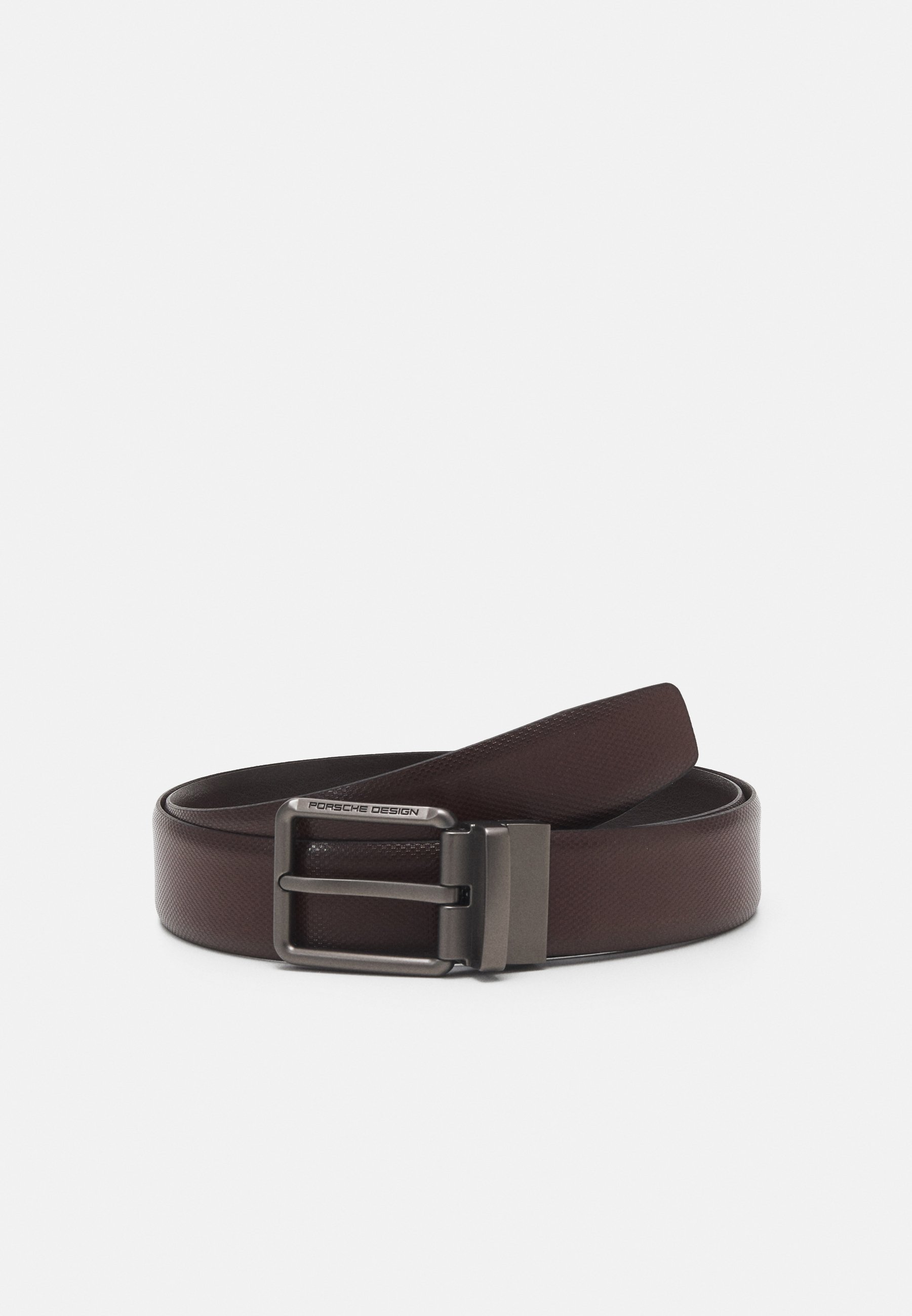 NWT// Winslow // Brown Leather Belt with Gold Buckles Native American Gold Jewelry - Spirit of Santa Fe main image 4