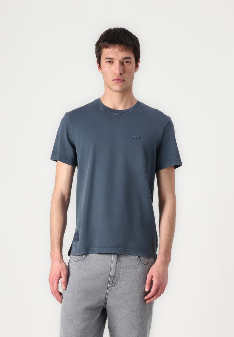 Lacoste - Tricou basic - teal, Extindeți