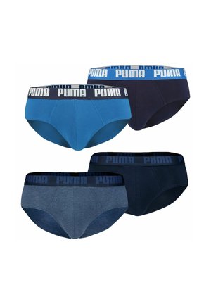 4ER PACK - Slip - true blue denim