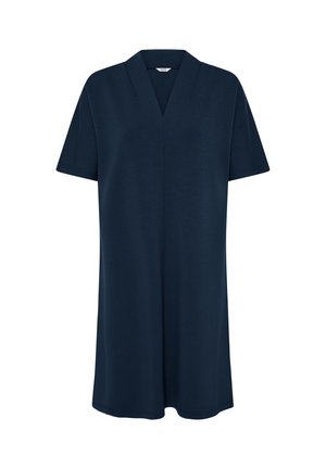 b.young, BYPUSTI VNECK  DRESS - Jerseyjurk - dark sapphire
